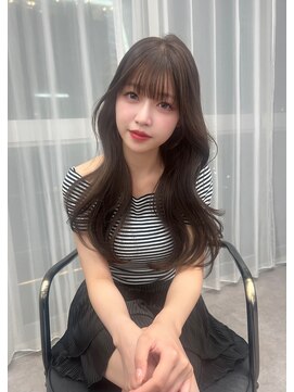 リッカ(LICCA) 【MISAKI】肌なじみのいいグレージュ/透明感カラー/サイドバング