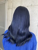 ガルボ ヘアー(garbo hair)&nbsp;ブルーカラーハイトーン艶髪