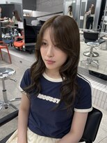 ペレ 梅田(PELE)&nbsp;くびれヘア/アプリコットオレンジ/夏のヘアアレンジ/梅田