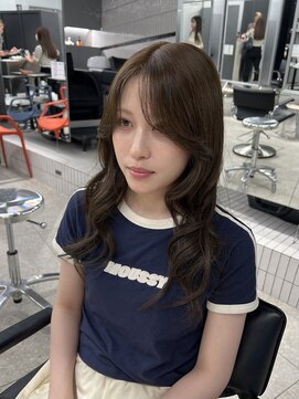 ペレ 梅田(PELE) くびれヘア/アプリコットオレンジ/夏のヘアアレンジ/梅田