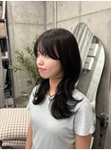 【NAGOMI指名】Korean black × layer cut