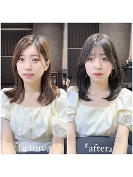 エトワ 新宿(ETOWA) ２０代３０代４０代◎髪質改善韓国似合わせ小顔カット