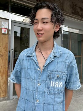 イン(in.) メンズハードパーマ/カーリー/ウェーブ