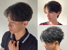 フェザーパーマ｜軽やかな後ろに流れるリバースな動き★