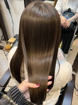 スウド(Swd) 髪質改善ストレート/ULTOWA/オリーブブラウン