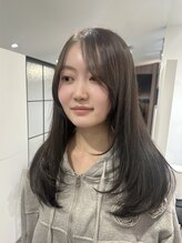 リアン 新城店(Rian) 韓国ヘア似合わせレイヤーカット前髪顔周りカット大人美人