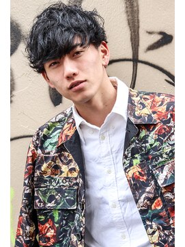 ヘアーワークス ヘルム 渋谷店(HAIR WORKS HELM) 【 HELM渋谷】マッシュパーマ