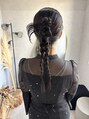 エレ('ele)&nbsp;#カチモリセット#ヘアセット#ヘアアレンジ#タイトアレンジ