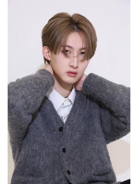 メンズサロン キング 心斎橋店(Men’s salon K!ng) 韓国マッシュセンターパートツーブロックメンズハイライトウルフ