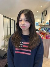 リアン 新城店(Rian) ロングヘア韓国ヘアレイヤーカット小顔カット