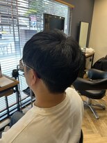 アルター(aL ter)&nbsp;MEN’S HAIR/サーフカール/刈り上げセンターパート/鎌取