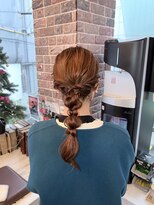 ヘアー アレス(hair ales)&nbsp;編みおろし 結婚式セット ヘアセット ヘアメイク 