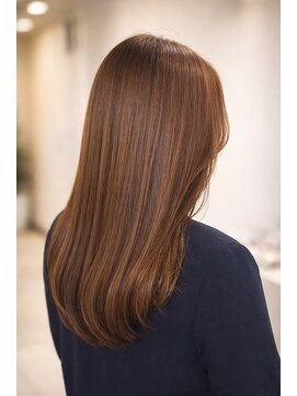 アコロン(acoron) ナチュラルレイヤーカット/ブラウンベージュ/髪質改善