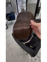 エン 久安(en.) ナチュラル大人ボブ×ヘーゼルブラウン