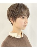小顔コンパクトショート◎大人可愛い耳掛けショート
