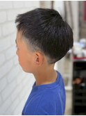 宇都宮メンズカットキッズカットスキンフェードツーブロック眉毛