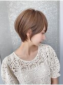 ショートボブ/レイヤーカット/20代30代40代50代/顔周りカット