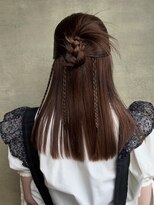 ロージーバイフーガヘアー 元住吉店(Rosy by FUGAhair)&nbsp;カチモリハーフアップ♪