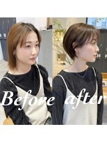ビュートヨナカ(VIEW TOYONAKA)&nbsp;【３０代４０代５０代】骨格補正似合わせカット/髪質改善/小顔
