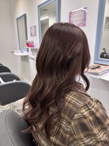 ヘアーサロン ラシア(hair salon Lasia)&nbsp;ヘーゼルベージュ/ウェーブヘア/イメチェン/秋カラー/20代30代