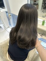 シーナ バイ マグ(siina. by Mag)&nbsp;透明感ブリーチなしオリーブカラー髪質改善秋カラーグレージュ