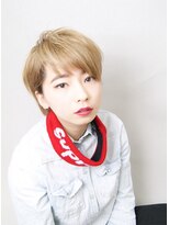 ヘアサロンエム 渋谷店(HAIR SALON M)&nbsp;ハイトーンショート ヌーディーカラー☆