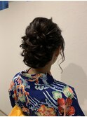 浴衣ルーズアップ
