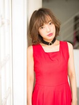 お手入れ簡単ボブパーマ