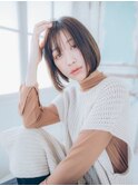 ナチュラルショートボブ