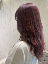 ラ ブランシュ 大宮(La Blanche)&nbsp;大宮/マロンベージュ/Aラインボブ/かき上げ/ニュアンスマッシュ