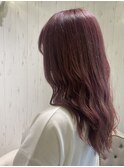 大宮/マロンベージュ/Aラインボブ/かき上げ/ニュアンスマッシュ