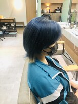 ローカル 飯田橋(Local)&nbsp;ウルフスタイル×ネイビーカラー