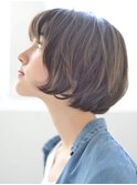 【SHARON原宿】簡単スタイリングショート×アッシュブラウン