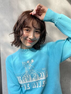 メゾンドイギー(MAISON de IGGY) 大人かわいいくびれヘア☆カールスタイリングのこなれミディ