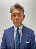 スーツ似合う何歳でも渋い73分けサイドパートツーブロック43