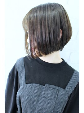 ニット 銀座(knit) 《knit銀座》大人可愛い20代30代40代ショートボブ丸み前下がり