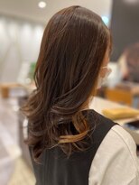 タヤ グランデュオ立川店(TAYA) シースルーハイライトオリーブカラー