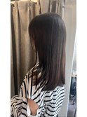 グレージュ×シークレットカラー