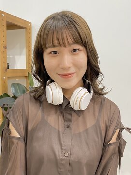 パープル 自由が丘(purple) 大人ガーリー/ダークアッシュ/似合わせカット[自由が丘]