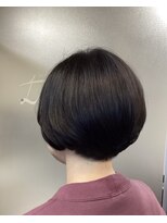 美容室ル・アール ちょっと重めの丸みショート