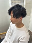 波巻きパーマ/波巻きスパイラルパーマ/ツイスト/眉毛