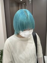 ユウル 横浜(juhl.)&nbsp;ハイトーンカラー/ケアブリーチ/ブリーチ/ウルフカット/横浜駅