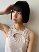 ブルーブラック　美髪　艶カラー　簡単スタイリング
