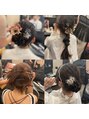 ヘアメイク シュシュ(Hair make chou chou) コレクションのヘアアレンジに参加させていただく事も多いです!