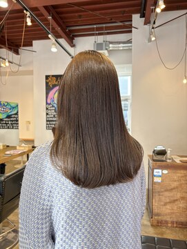 オアズヘアービィグラッド(ORe'S HAIR BE GLaD) 透明感カラー