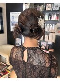 カチモリヘア/結婚式お呼ばれヘア/ヘアアレンジ
