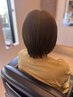 【髪質改善】カット+ネオメテオストレート+デトックスカラー+トリートメント
