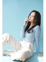 ルフュージュ バイ プロデュース 相模大野店(Refuge by Produce)&nbsp;暗髪/レイヤーカット/長めバング