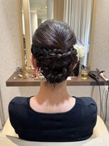 カインド 南青山(hair&make up KIND)&nbsp;バタフライカット　ハッシュボブ　チャコールグレー