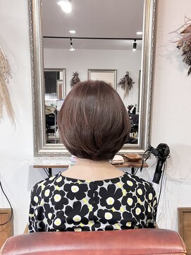 ヘアメイク アンフィ(amphi) 白髪染めピンクショート..~*＊